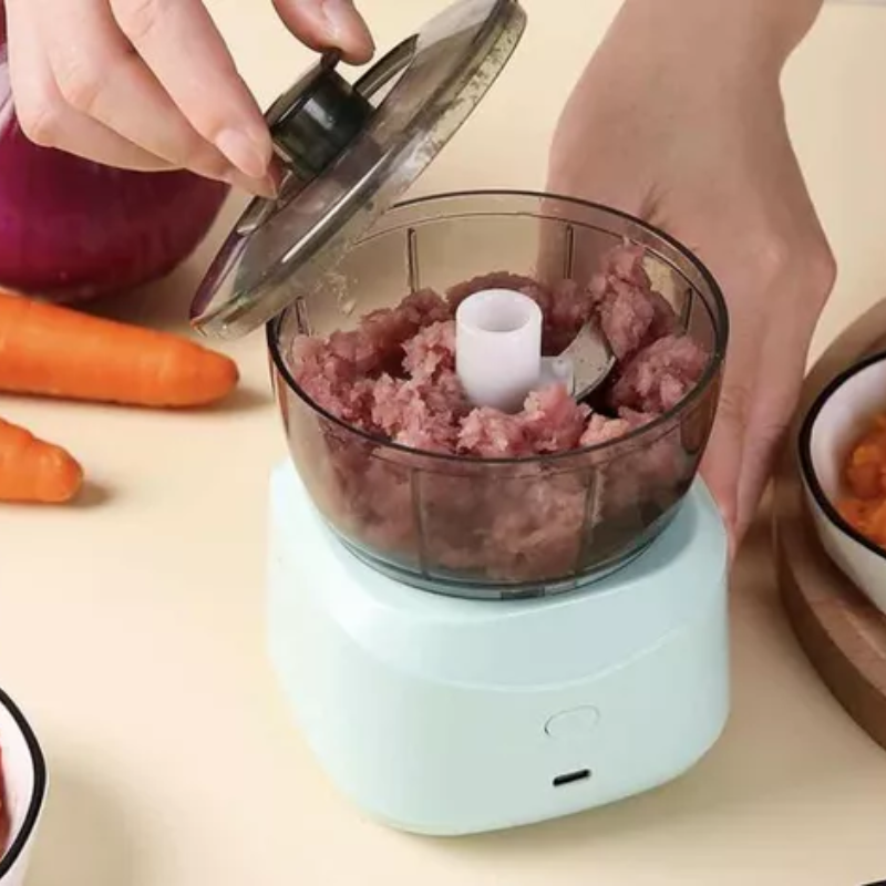 Mini Processador Elétrico Food